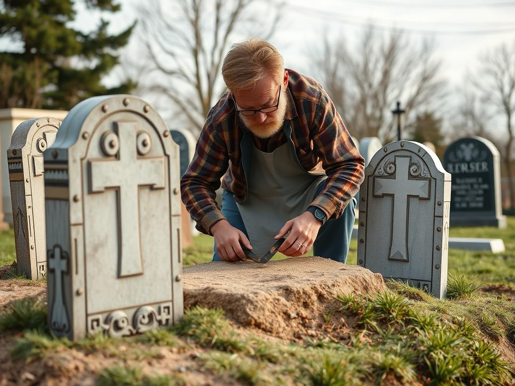 making tombstones фото