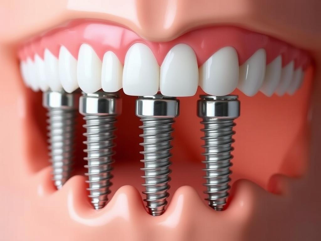 All on 4 dental implants фото